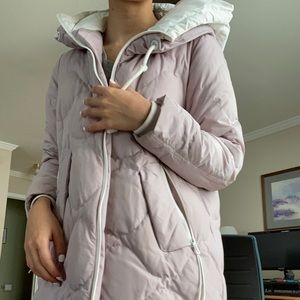 PINK LIGHT OVERSIZED COAT